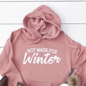 NWT Wholesale bundle of 4 Not Made For Winter Graphic Hoodie kisses apparel